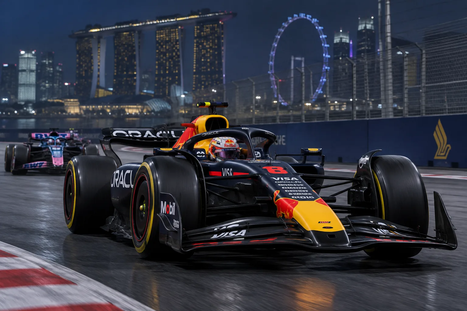 Conceptual AI-generated editorial motorsport illustration; not a documentary photograph or evidence that a pictured event, meeting or transfer occurred.