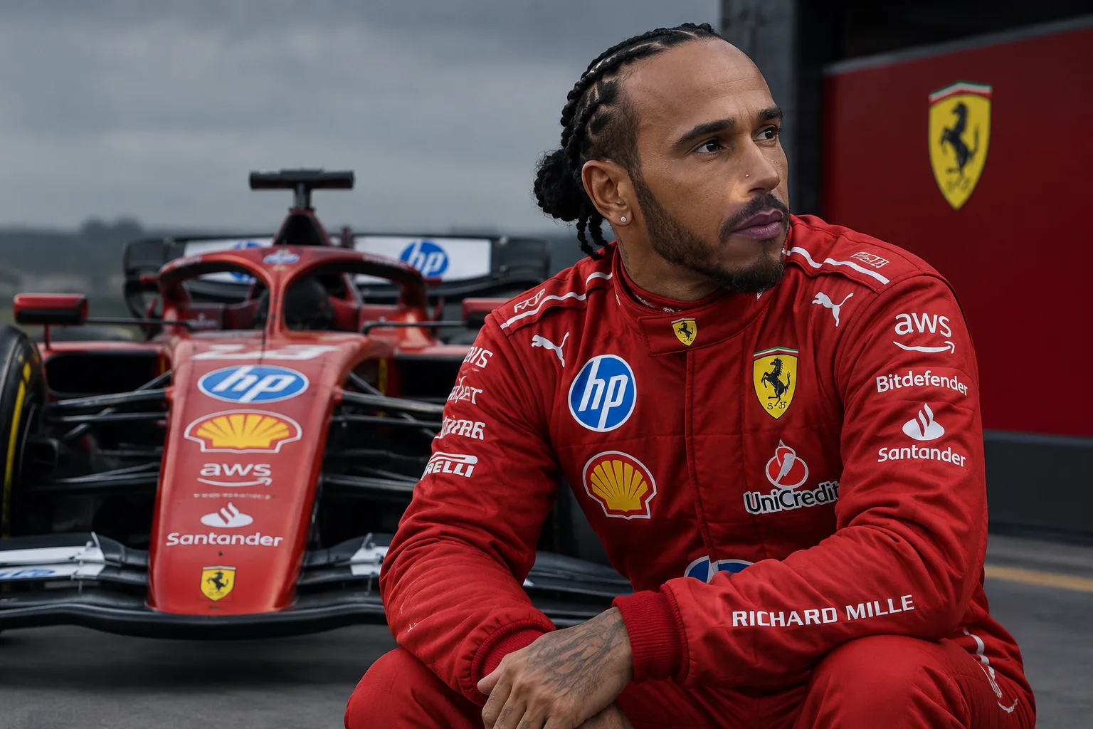 Conceptual AI-generated editorial motorsport illustration; not a documentary photograph or evidence that a pictured event, meeting or transfer occurred. · 2026-10-30