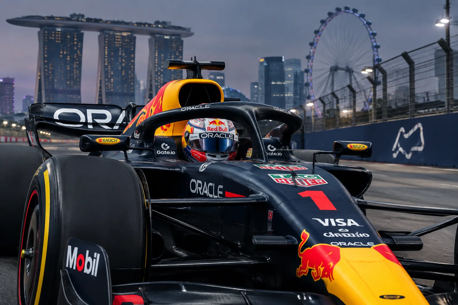 Conceptual AI-generated editorial motorsport illustration; not a documentary photograph or evidence that a pictured event, meeting or transfer occurred.