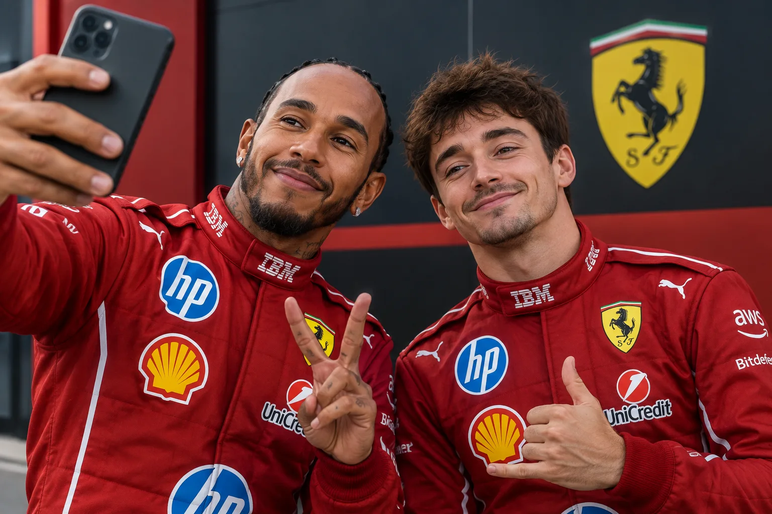 Conceptual AI-generated editorial motorsport illustration; not a documentary photograph or evidence that a pictured event, meeting or transfer occurred.