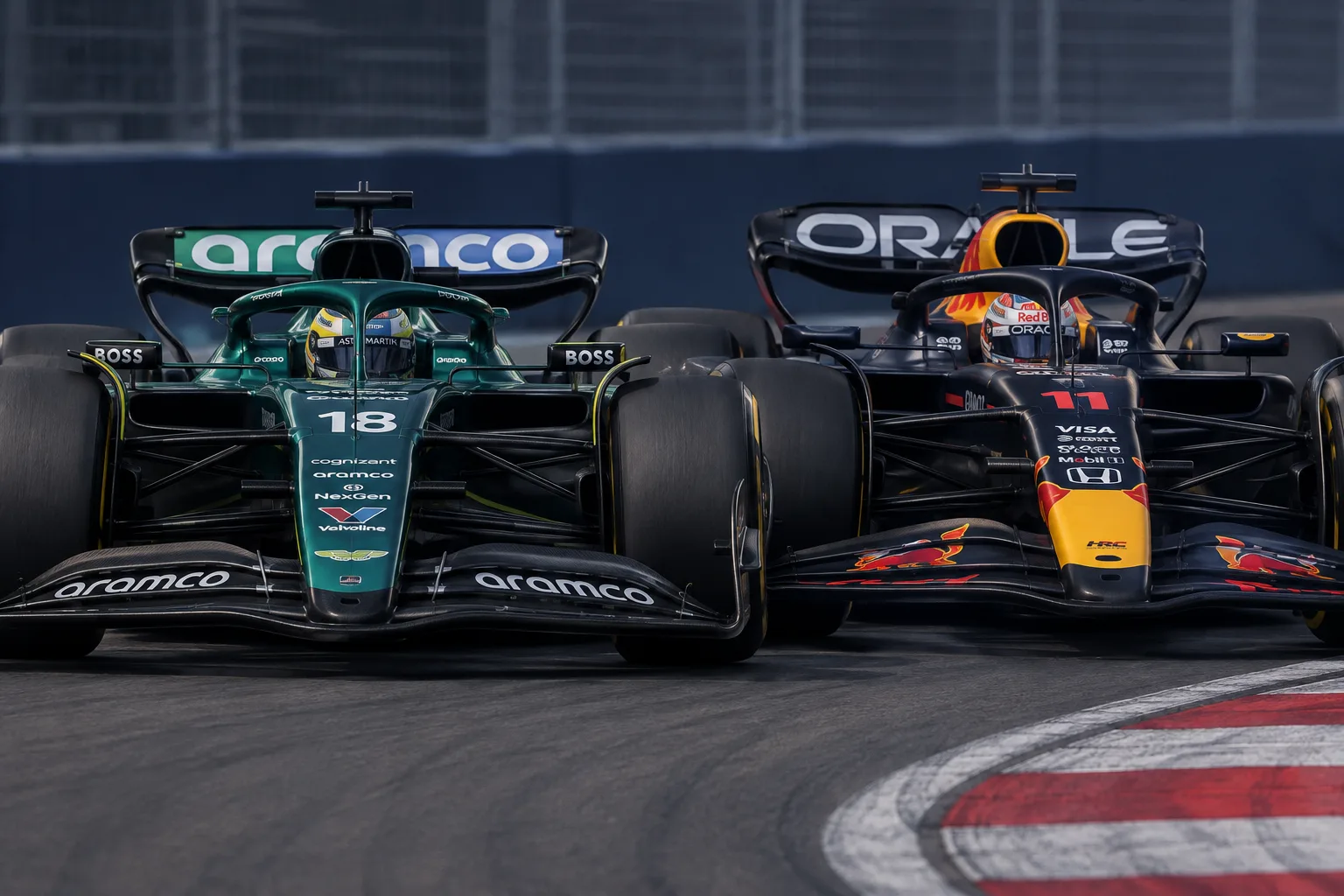Conceptual AI-generated editorial motorsport illustration; not a documentary photograph or evidence that a pictured event, meeting or transfer occurred.